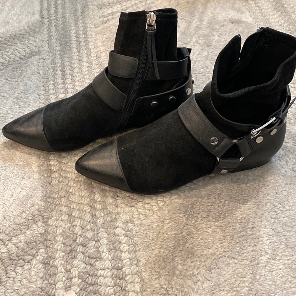 Rebecca Minkoff Booties Size 8 Black